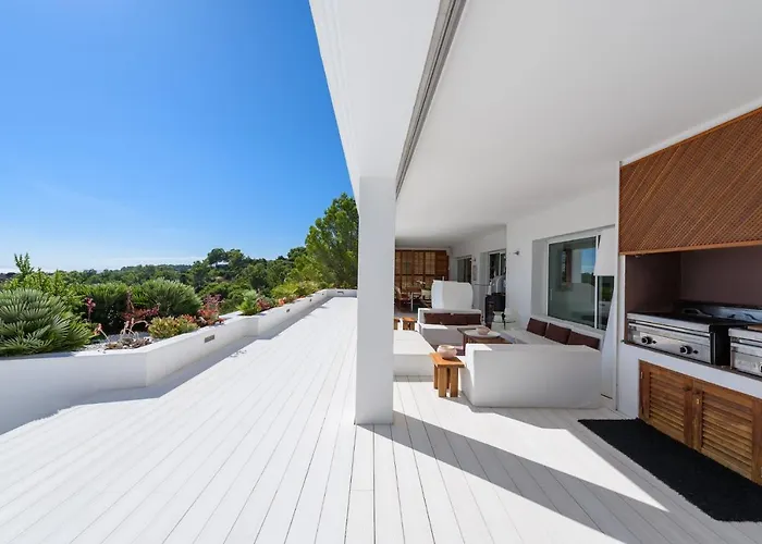 Exquisite Ibiza Home I Jaw Dropping Sea Views I Casa Blanca Jondal I 4 Bedrooms I Gym I Outdoor Kitchen I San Jose